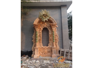 石雕門套